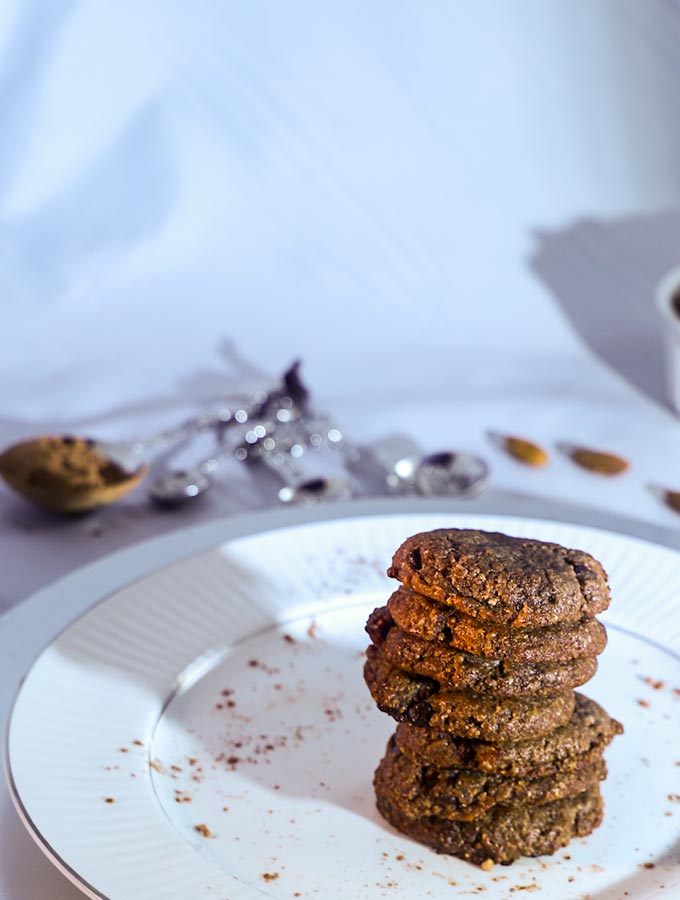 Chewy Keto Double Chocolate Chip Cookies