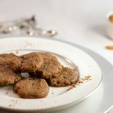 Μπισκότα Chewy Keto Double Chocolate Chip Cookies