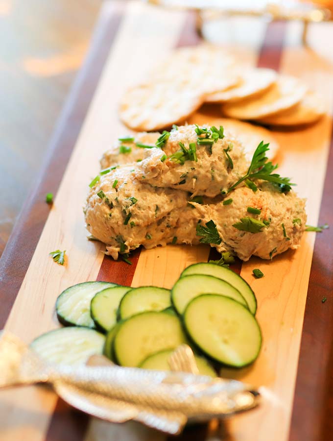 Smoked Trout Dip, Great Low Carb Keto Appetizer