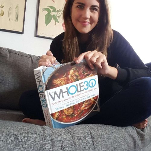 Nicole With Whole30 Book
