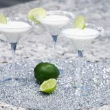 Keto Coconut Lime Martini Mocktail
