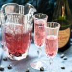 Sparkling Blueberry Tea Cocktail - Low Carb Keto Recipe
