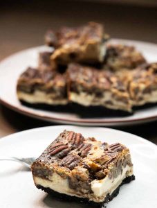 Tarta De Pecan Cheesecake Bar Keto