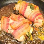 Bacon Wrapped Stuffed Chicken