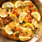 Keto Chicken Piccata