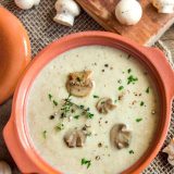 Keto Cream of Mushroom Soup