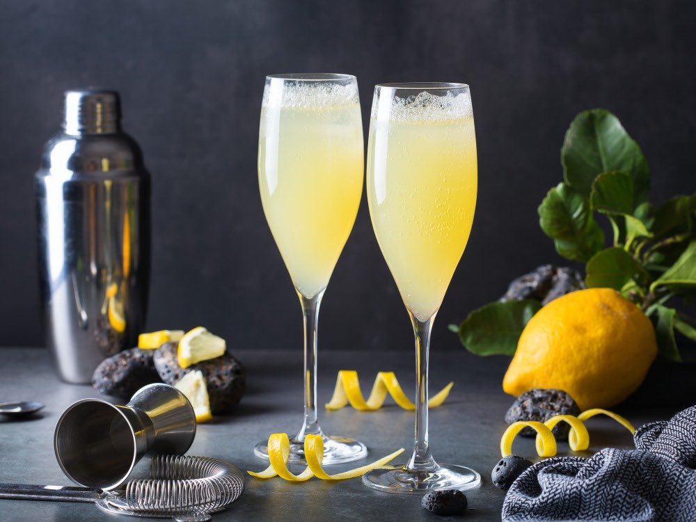 French 75 With St. Germain