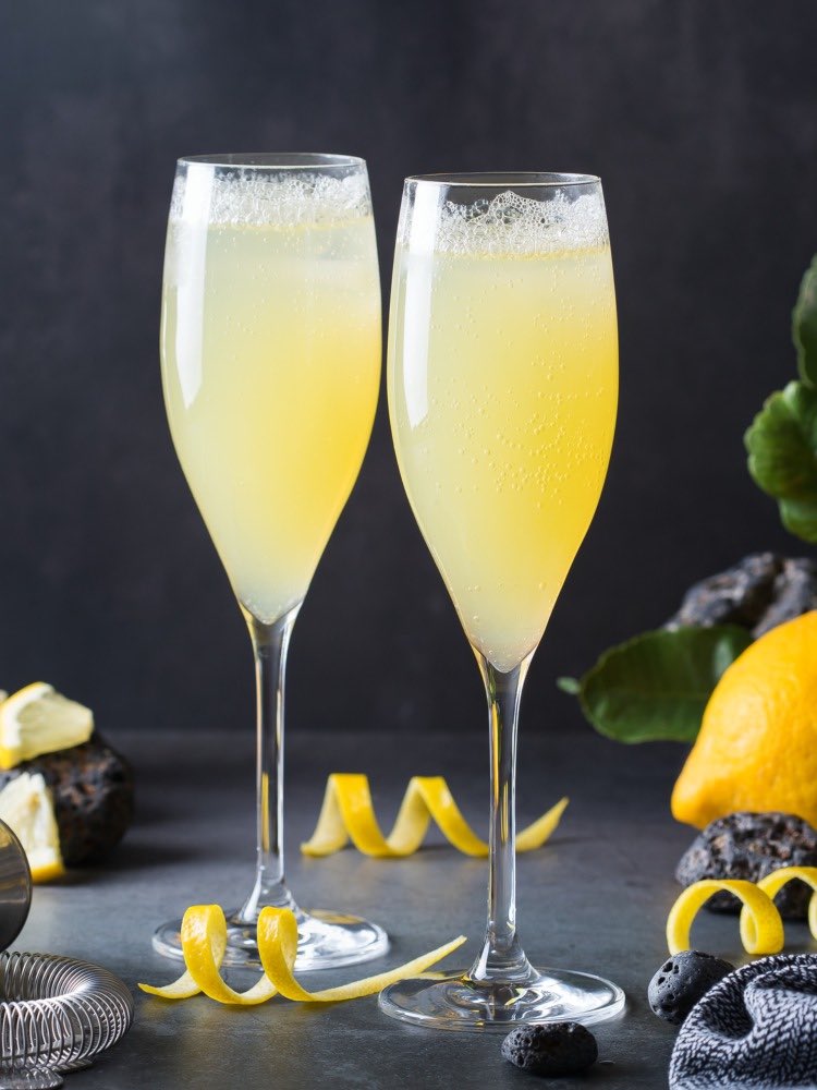 Keto French 75 Cocktail