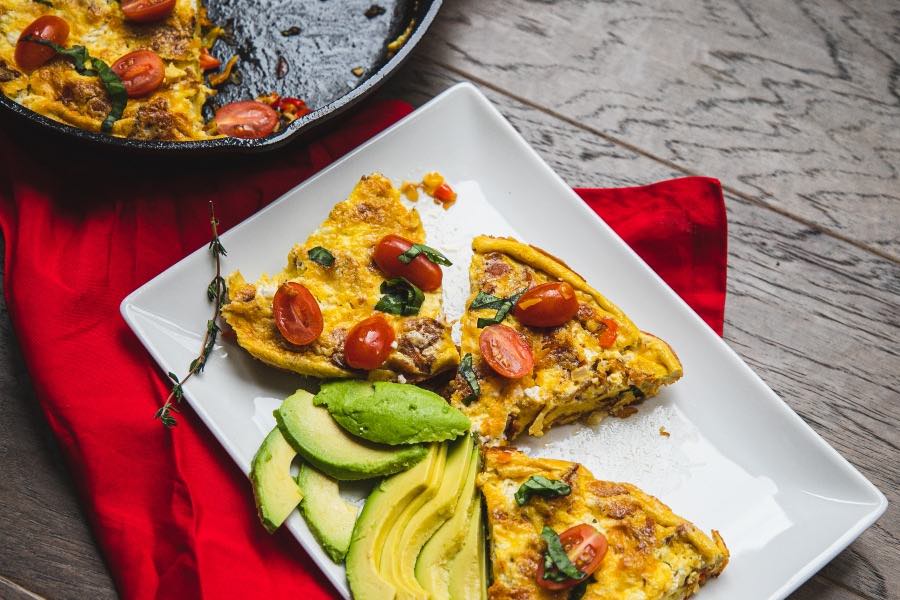 Receta Frittata, Keto Frittata, Receta Frittata Clara De Huevo