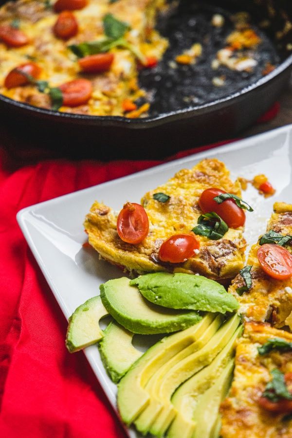 Receta Frittata, Keto Frittata, Receta Frittata Clara De Huevo