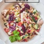 Mediterranean Tuna Salad Keto