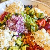 Summer Salad With Strawberries, Avocados and Feta