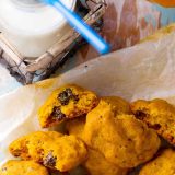 Keto Pumpkin Chocolate Chip Cookies